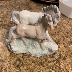 Porcelain Horse Figurine